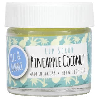 Fizz & Bubble, Lip Scrub, Pineapple Coconut, 1 oz (28 g)