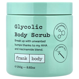 frank body‏, مقشر الجسم بحمض الجليكوليك ، 8.82 أونصة (250 جم)