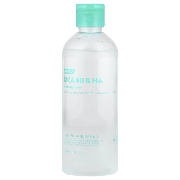 Frankly, 시카 80 & HA 토너, 260ml(8.8fl oz)