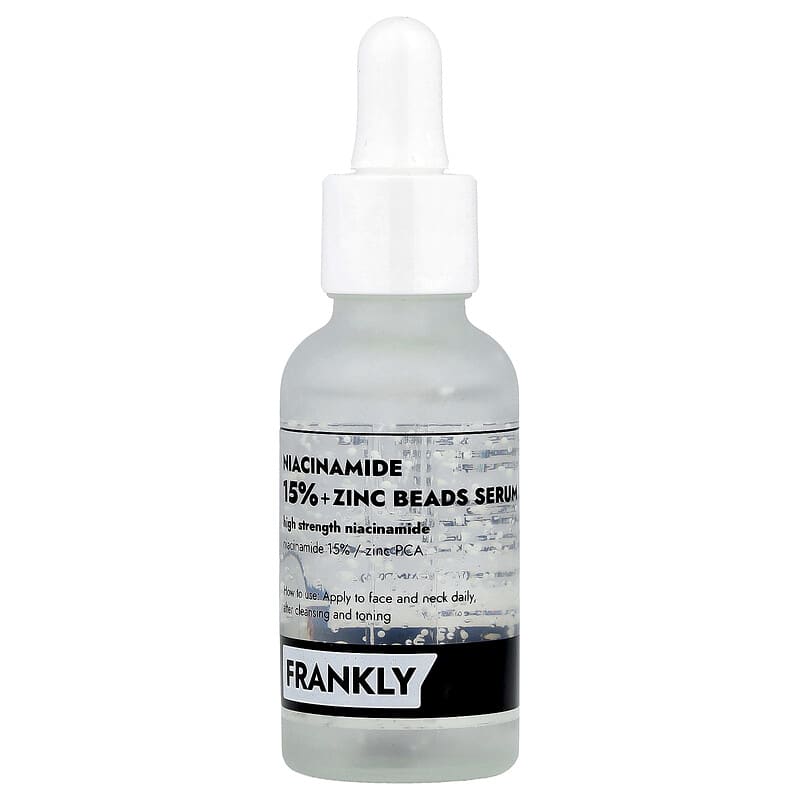 ナイアシンアミド15％＋亜鉛ビーズセラム、30ml（1液量オンス）