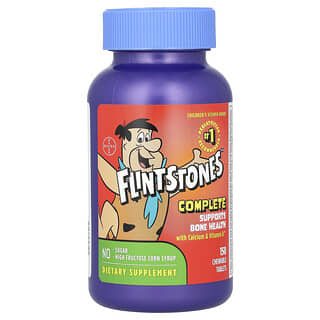 Flintstones, Suplemen Multivitamin Lengkap untuk Anak, 150 Tablet Kunyah