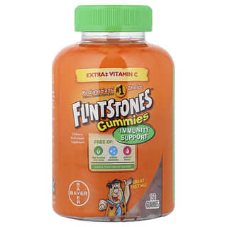 Flintstones, 어린이용 종합비타민, + 면역력 강화, 구미젤리 150개