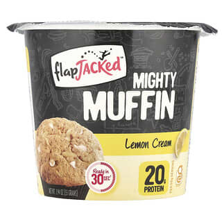 FlapJacked, Mighty Muffin, Lemon Cream, 1.94 oz (55 g)