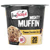 FlapJacked, Mighty Muffin with Probiotics, Mighty Muffin with Probiotics, Banane und Schokoladenstückchen, 55 g (1,94 oz.)