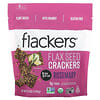 Flackers, Flax Seed Crackers, Rosemary, 5 oz (142 g)
