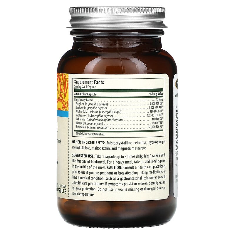 Enzyme Blend, 90 Vegetarian Capsules