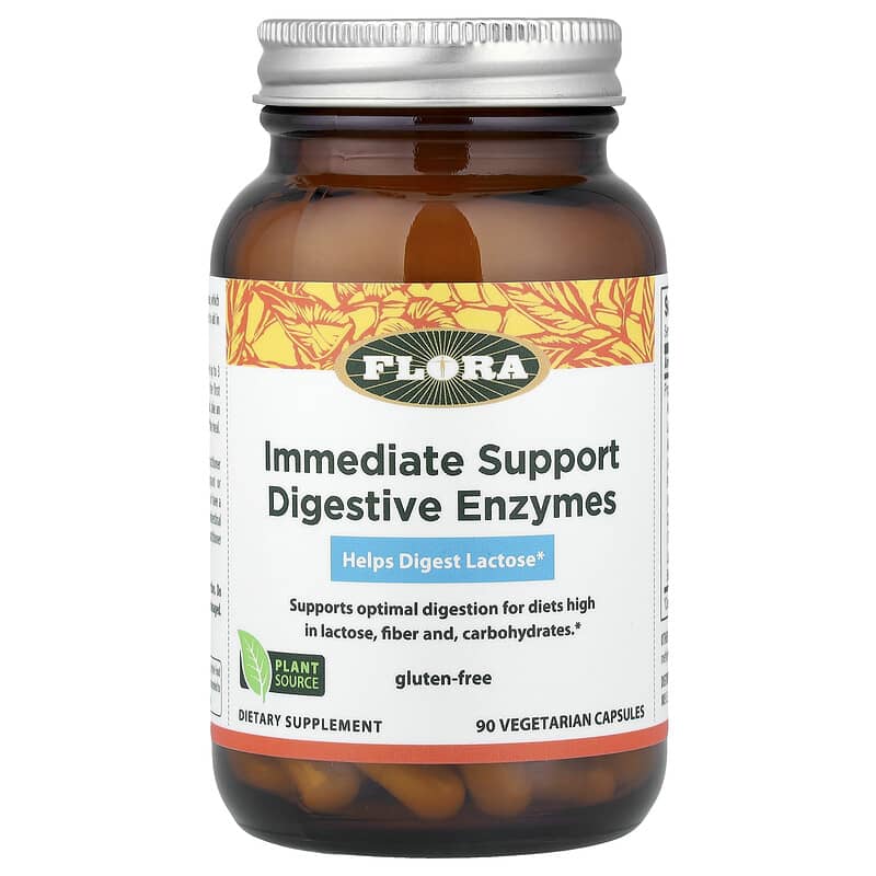 Immediate Support Digestive Enzymes, 90 Vegetarian Capsules