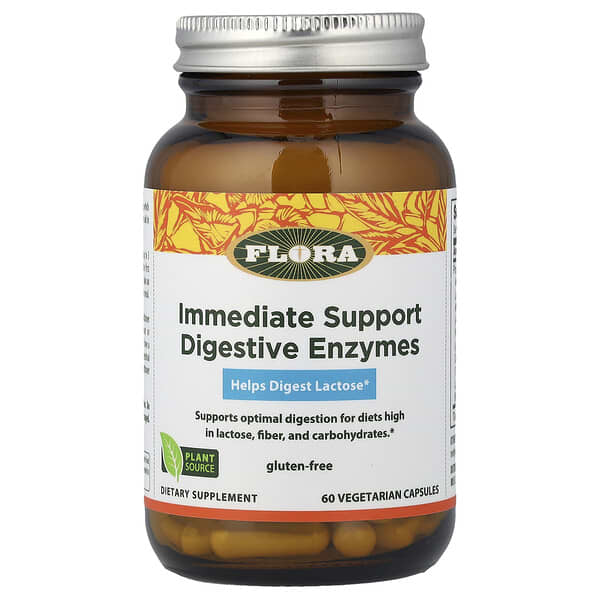 Immediate Support Digestive Enzymes, 60 Vegetarian Capsules