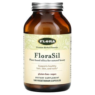 FloraSil，180 粒素食膠囊