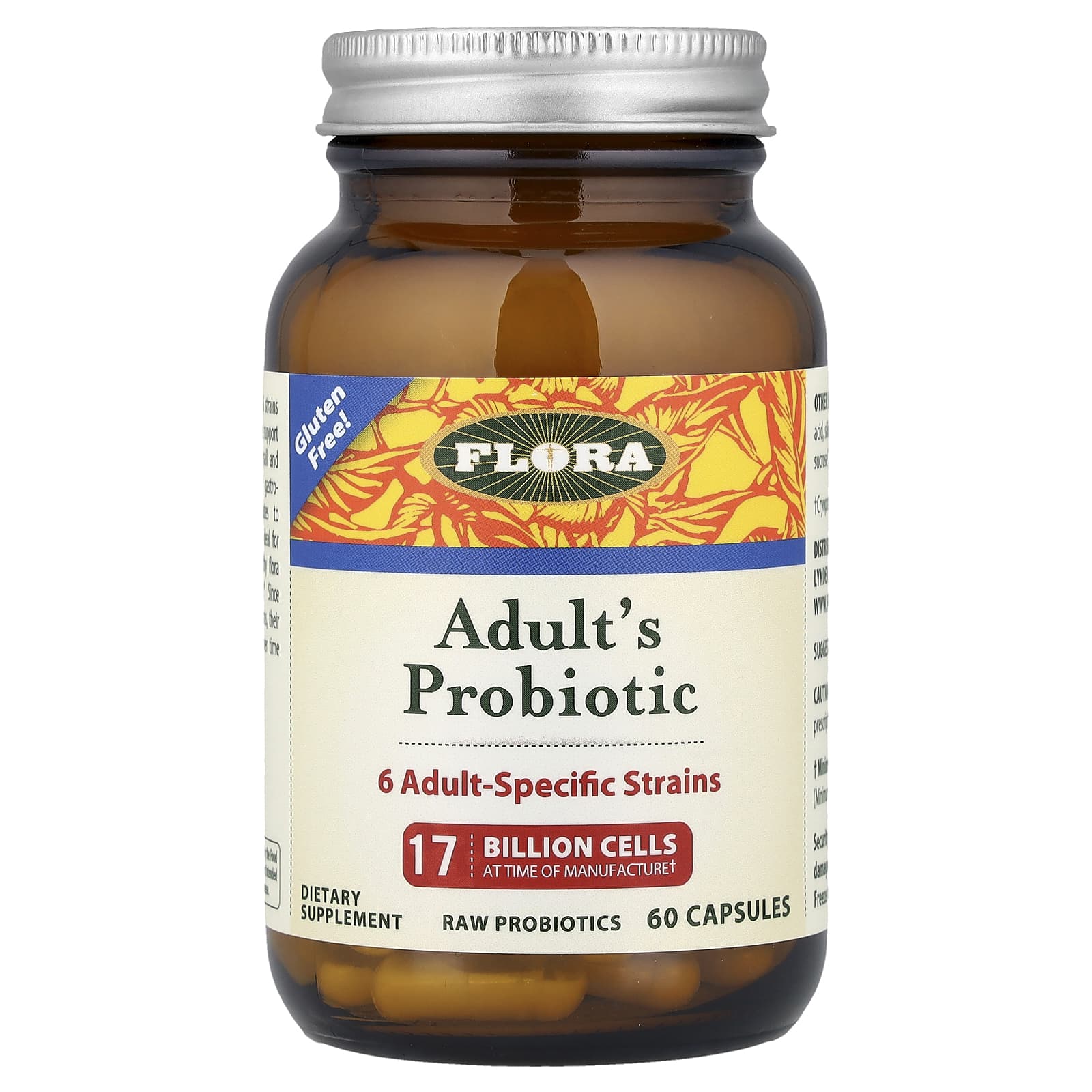 Flora Adult's Probiotic – 60 gélules de Flora
