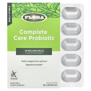 Flora, Complete Care Probiotic, 34 Billion CFU, 30 Vegetarian Capsules
