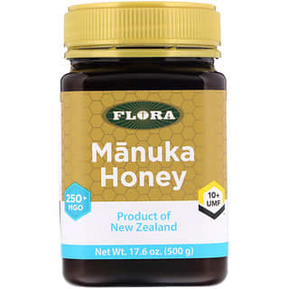 Flora, Manuka Honey, MGO 250+, 17.6 oz (500 g)