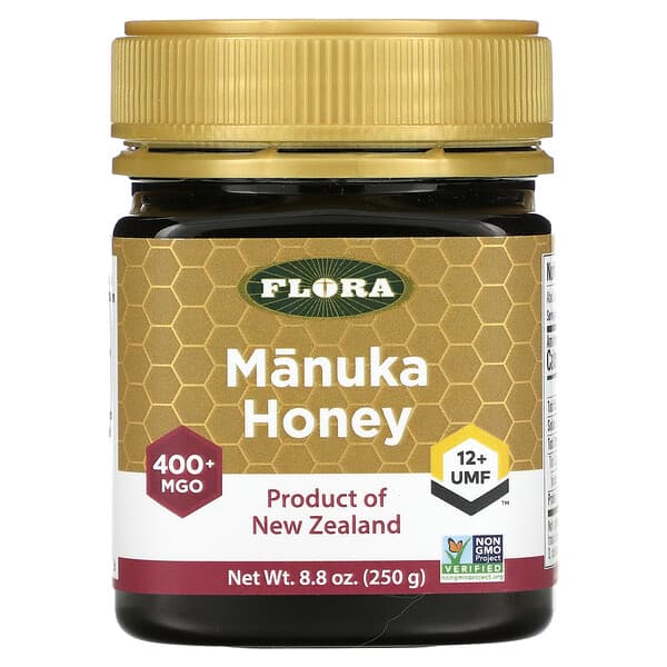Flora, Manuka Honey, UMF 12+, MGO 400+, 8.8 oz (250 g)