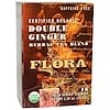 Certified Organic, Double Ginger Herbal Tea Blend, Caffeine-Free, 16 Fresh-Sealed Tea Bags, 1.24 oz (35.2 g)