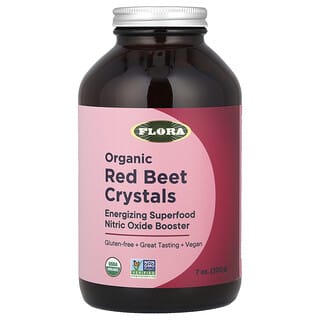 Flora, Cristales de remolacha roja orgánica, 200 g (7 oz)