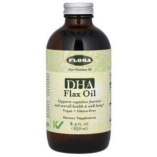 Flora, DHA Flax Oil, DHA-Leinöl, 250 ml (8,5 fl. oz.)