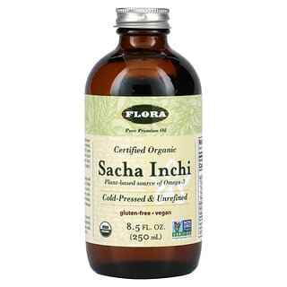 Flora, Sacha Inchi orgánico certificado, 250 ml (8,5 oz. Líq.)