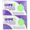 Wipe 'N Clear Lens Wipes, 2 Boxes, 75 Wipes Each