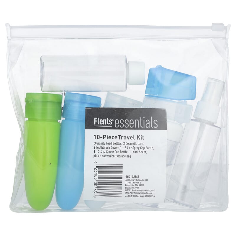 10ピース トラベルキット、10個