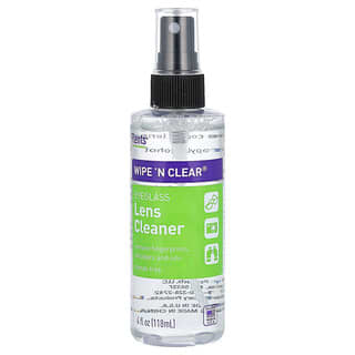 Flents, Wipe 'N Clear, средство для очищения линз для глаз, 118 мл (4 жидк. унции)
