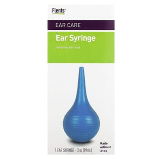 Flents, Ear Care, Ear Syringe, 1 Ear Syringe, 3 oz (89 ml)