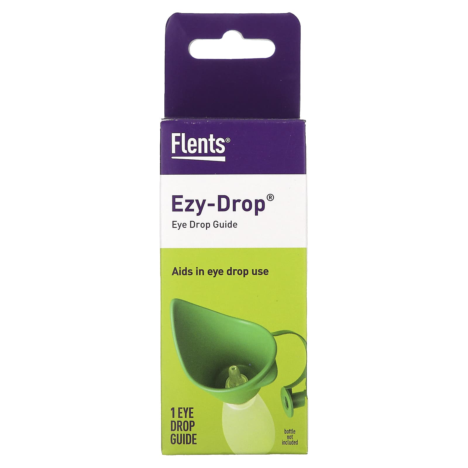 Flents, EzyDrop, Eye Drop Guide, 1 Count