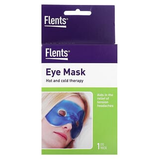 Flents, Eye Mask, Hot and Cold Therapy, Augenmaske, Wärme- und Kältetherapie, 1 Maske