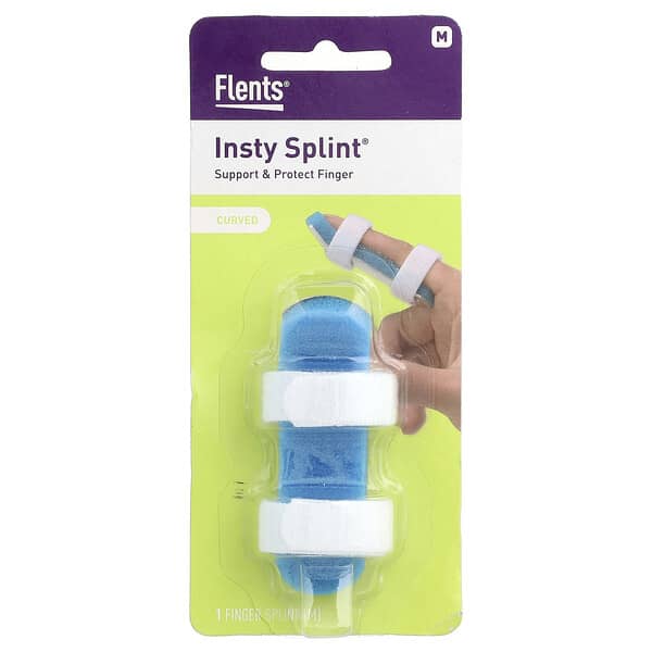 Flents, Insty Splint®, Melengkung, M, 1 Kiraan
