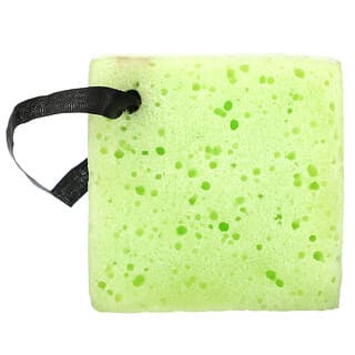 Freeman Beauty, Éponge imprégnée de savon pour le nettoyage en profondeur, Thé vert, 1 éponge, 75 g