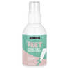 Flirty Feet, Spray de gommage pour pieds instantané, Noix de Coco + Aloès, 118 ml