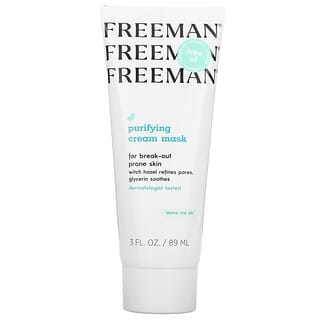 Freeman Beauty, Purifying Cream Beauty Mask, 3 fl oz (89 ml)