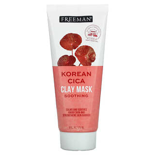 Freeman Beauty, Soothing Korean Cica Clay Beauty Mask, beruhigende koreanische Cica-Ton-Schönheitsmaske, 175 ml (6 fl. oz.)