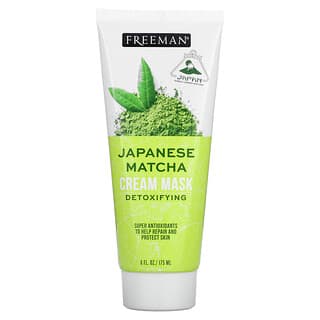 Freeman Beauty, Masque crème détoxifiant au matcha du Japon, 175 ml