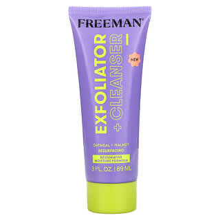 Freeman Beauty, Exfoliator + Cleanser, 3 fl oz (89 ml)