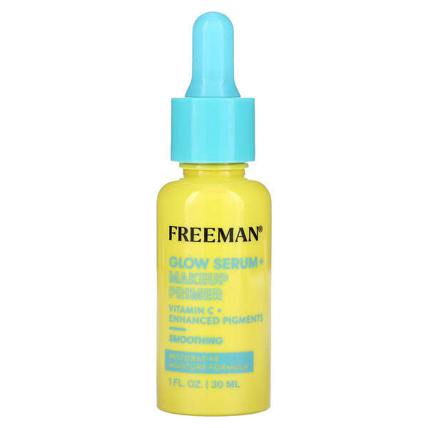 Freeman Beauty‏, סרום לעור זוהר + פריימר איפור, מחליק, 30 מ“ל (אונקיית נוזל 1)
