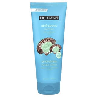 Freeman Beauty, Anti-Stress Clay Beauty Mask, Dead Sea Minerals, 6 fl oz (175 ml)