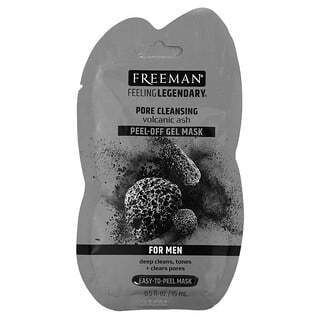 Freeman Beauty, Feeling Legendary（フィーリングレジェンダリー）、ポアクレンジングピールオフジェルマスク、男性用、175 ml