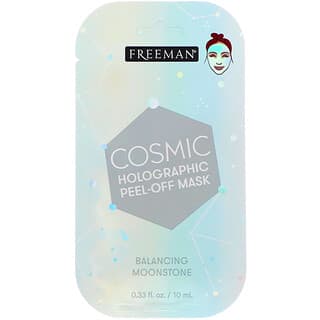 Freeman Beauty, Cosmic Holographic Peel-Off Mask, Balancing Moonstone, 0.33 fl oz (10 ml)