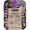 Superfood Sheet Mask, Anti-Aging Artichoke, 1 Mask, 0.84 fl oz (25 ml)