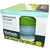 Breakfast Chiller with Removable Spoon & Ice Pack, 7 Piece Bowl Set