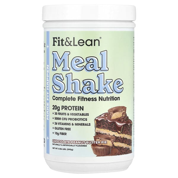 Meal Shake, Complete Fitness Nutrition, Chocolate Peanut Butter Pie, 0.86 lb (390 g)