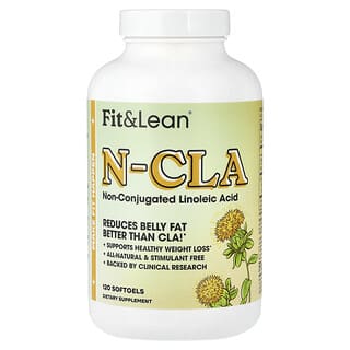 Fit & Lean, N-CLA, 120 cápsulas blandas