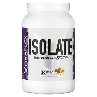 Finaflex, Isolat, kohlenhydratarmes Premium-Protein, Erdnussbutter, 893 g (2 lbs.)