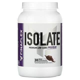 Finaflex, Aislado, Proteína prémium baja en carbohidratos, Chocolate con leche`` 905 g (2 lb)