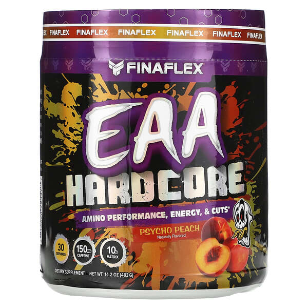 Finaflex, EAA Hardcore，振奮桃子味，14.2 盎司（402 克）
