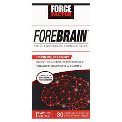 Force Factor, Forebrain, 30 Vegetable Capsules