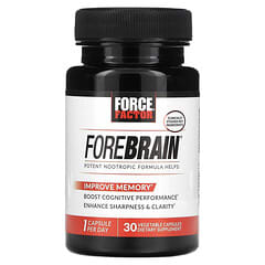 Force Factor, Forebrain, 30 Vegetable Capsules