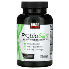Force Factor, ProbioSlim, Nutrientes esenciales para la pérdida de peso, 120 cápsulas