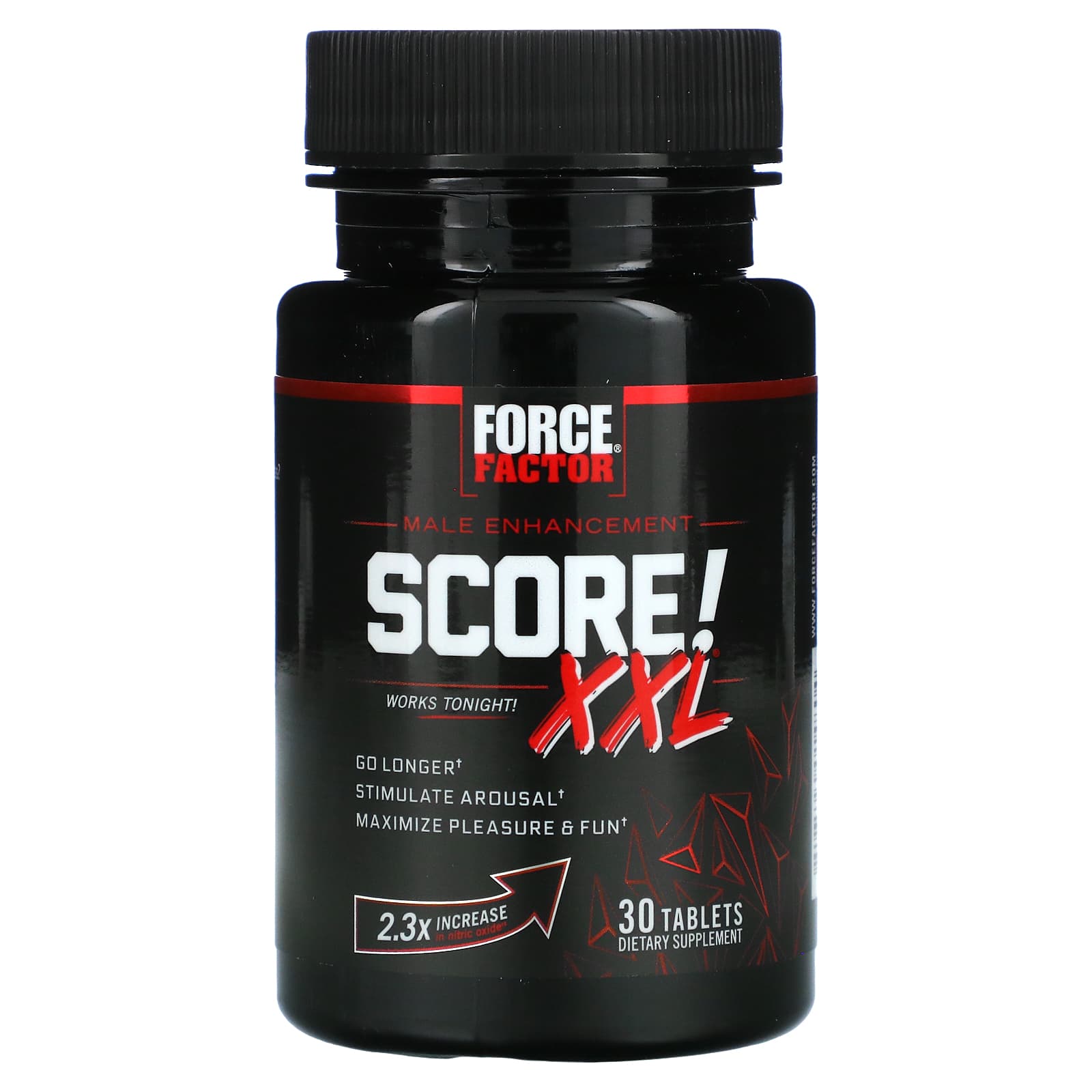 Force Factor, SCORE!XXL（スコア！XXL）、男性用サプリメント、タブレット30粒