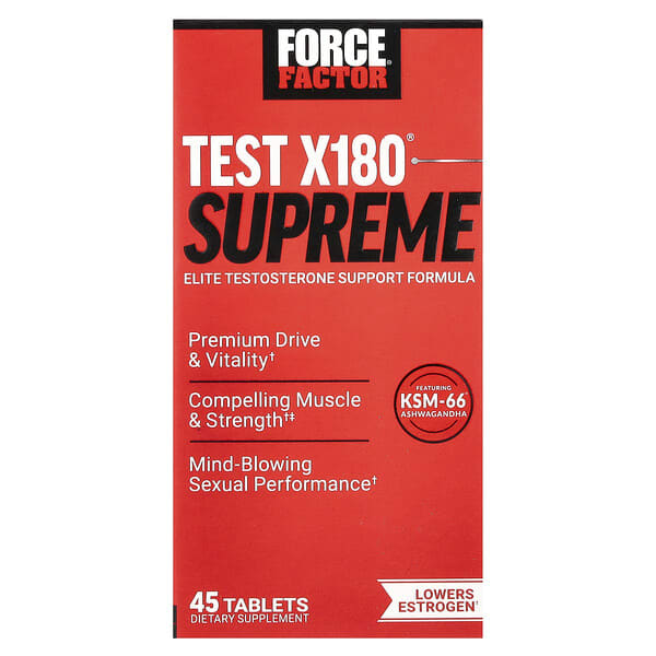 Test X180® Supreme, 45 Tablets